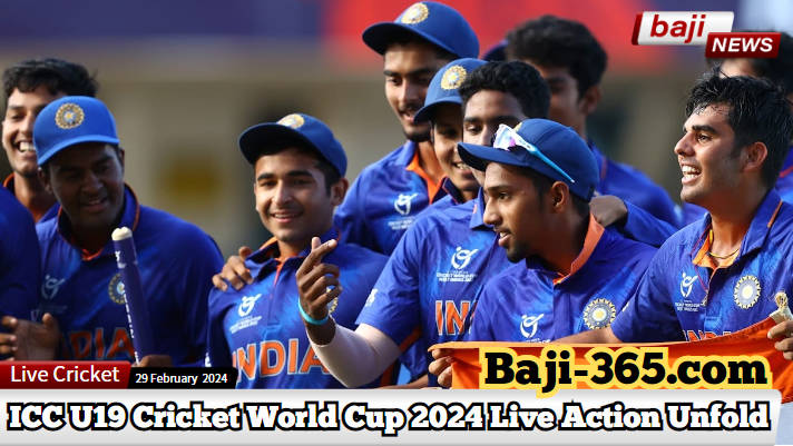 ICC U19 Cricket World Cup 2024 Live Action Unfold
